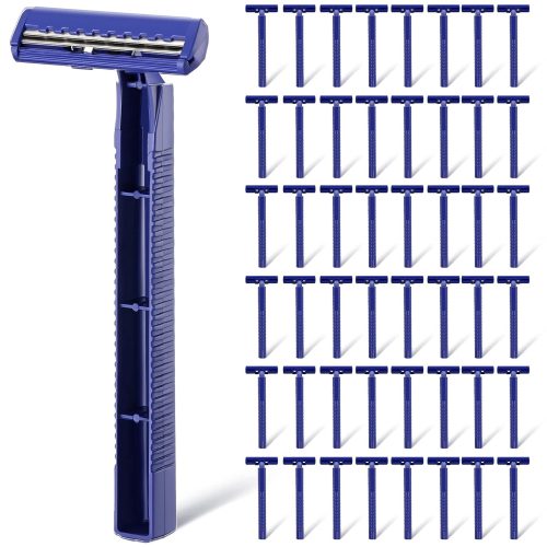 Double-blade stainless steel disposable razor
