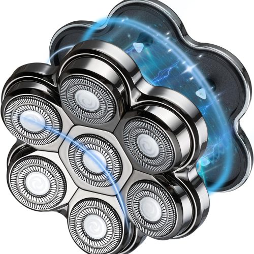 7-Ring Magnetic Waterproof Shaver Replacement Head